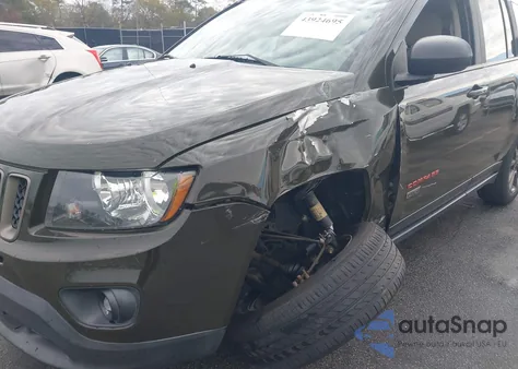 2017 Jeep Compass 75Th Anniversary Edition Fwd z USA, uszkodzony, nr VIN 1C4NJCBB6HD103074